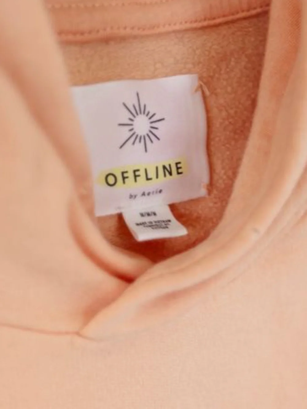 Offline Cropped Hoodie